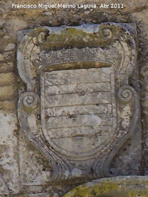 Convento de Santa Clara - Convento de Santa Clara. Escudo derecho