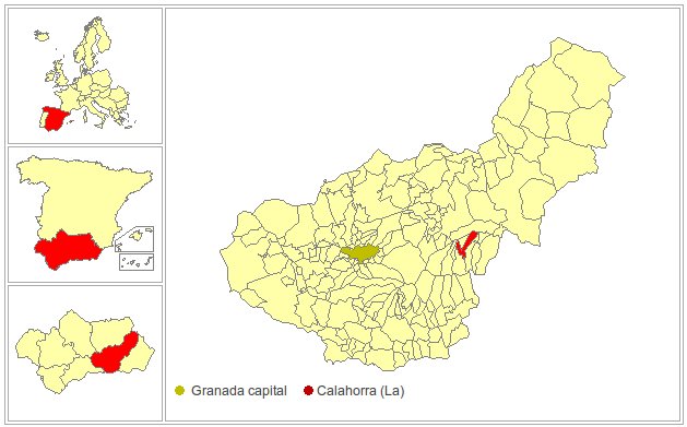 La Calahorra - La Calahorra. Situacin