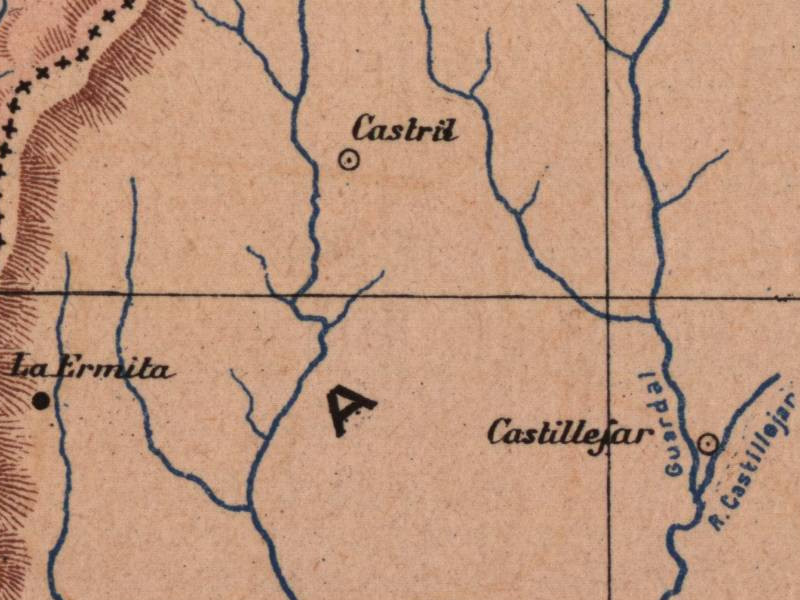 Historia de Castril - Historia de Castril. Mapa 1901