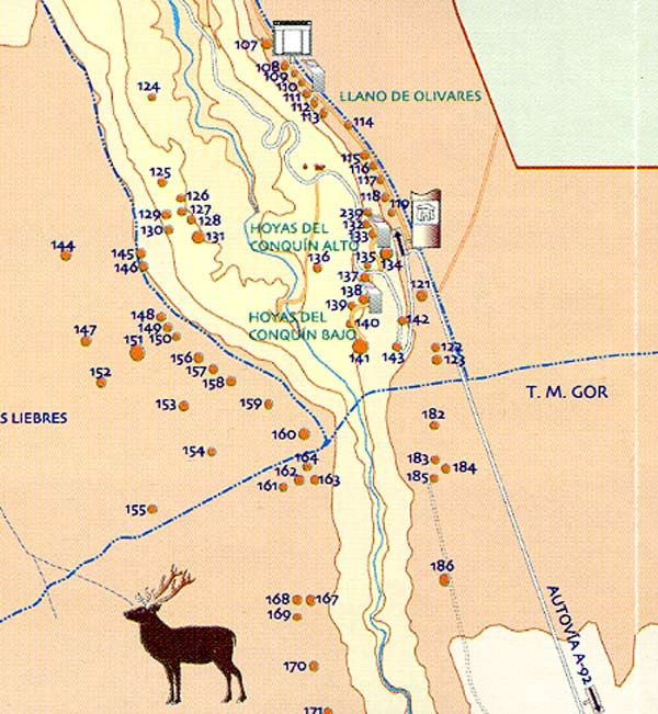 Historia de Gorafe - Historia de Gorafe. Mapa