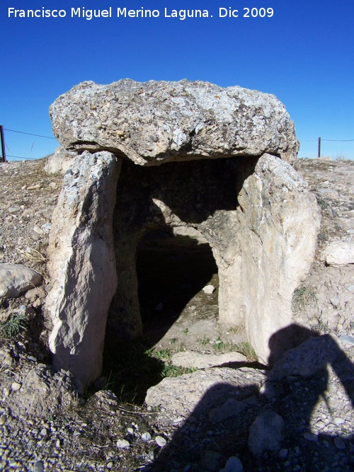 Dolmen 65 La Corbetera - Dolmen 65 La Corbetera. Entrada