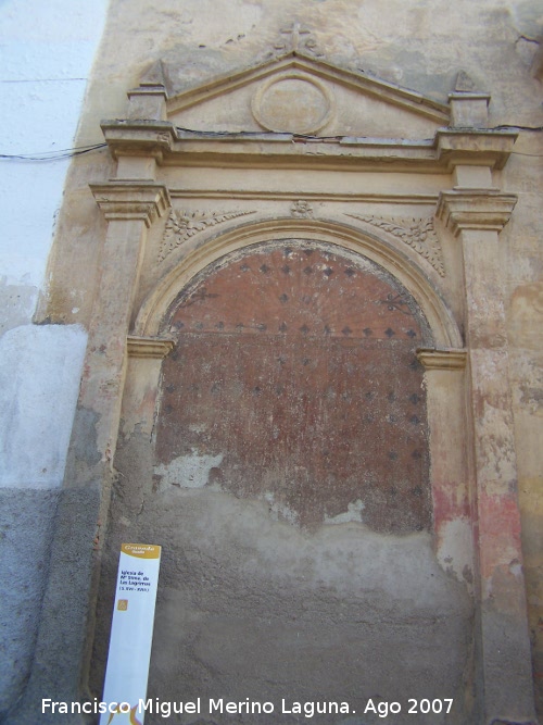 Convento de San Agustn - Convento de San Agustn. Puerta cegada