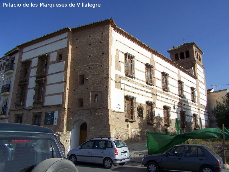 Palacio de los Marqueses de Villalegre - Palacio de los Marqueses de Villalegre. Parte trasera