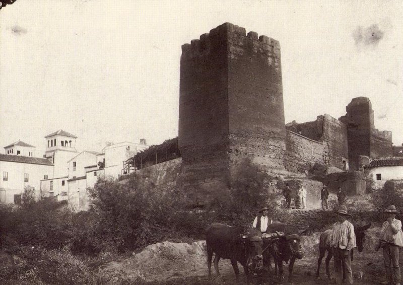 Alcazaba de Guadix - Alcazaba de Guadix. Foto antigua