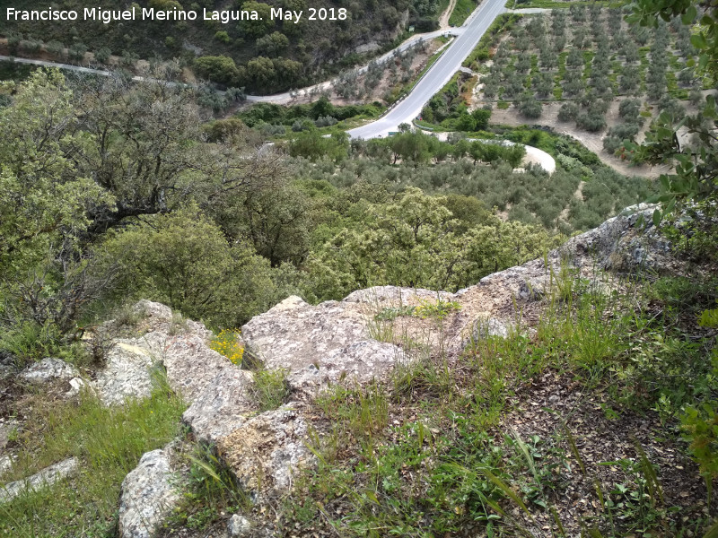 Poblado visigodo de El Castelln - Poblado visigodo de El Castelln. Altura