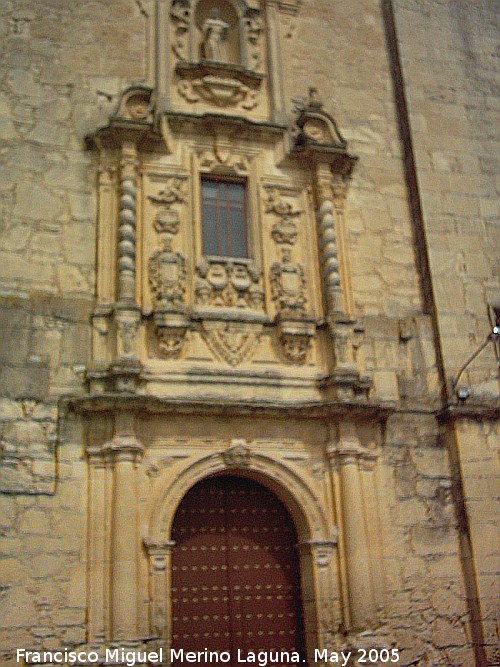 Convento de San Antonio - Convento de San Antonio. Portada