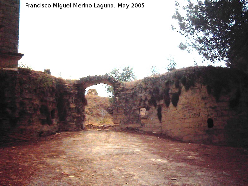 Castillo de Montefro - Castillo de Montefro. Entrada