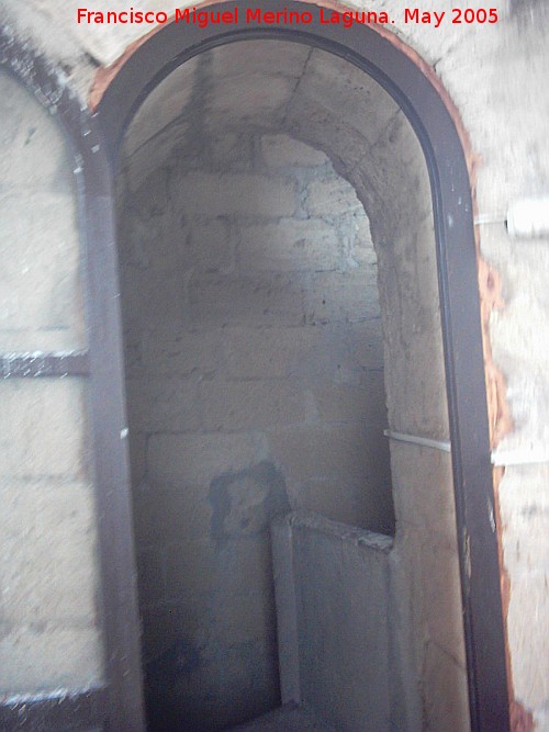 Iglesia de la Villa - Iglesia de la Villa. Escalera del campanario