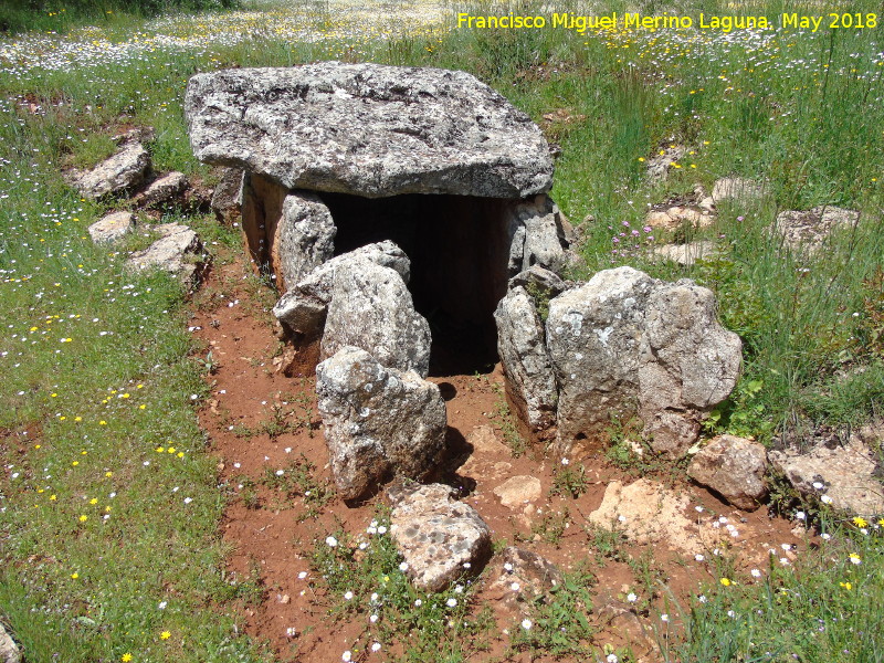 Necrpolis megaltica de Pea de los Gitanos - Necrpolis megaltica de Pea de los Gitanos. Dolmen de la Media Puerta