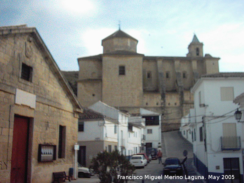 Psito de Montefro - Psito de Montefro. Con el Convento de San Antonio al fondo