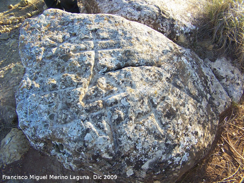 Petroglifos de Alicn de las Torres - Petroglifos de Alicn de las Torres. Piedra IV