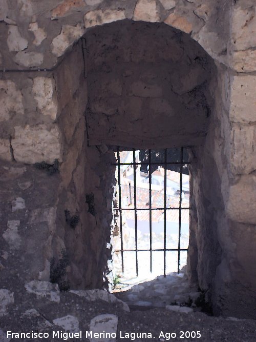 Castillo de Alcal del Jucar - Castillo de Alcal del Jucar. Poterna