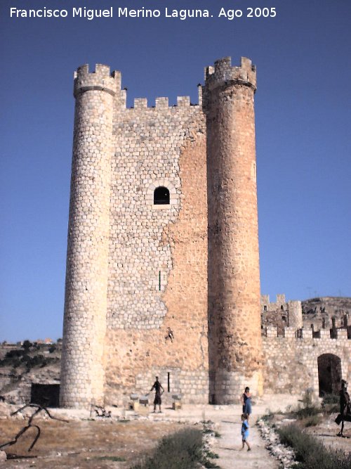 Castillo de Alcal del Jucar - Castillo de Alcal del Jucar. Torre del Homenaje