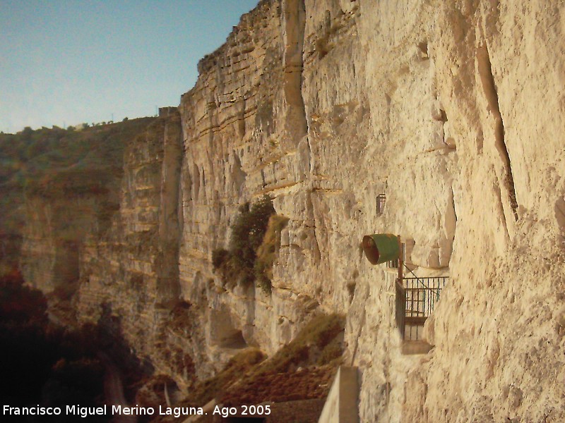 Cueva del Diablo - Cueva del Diablo. Paredes de arenisca desde uno de sus miradores