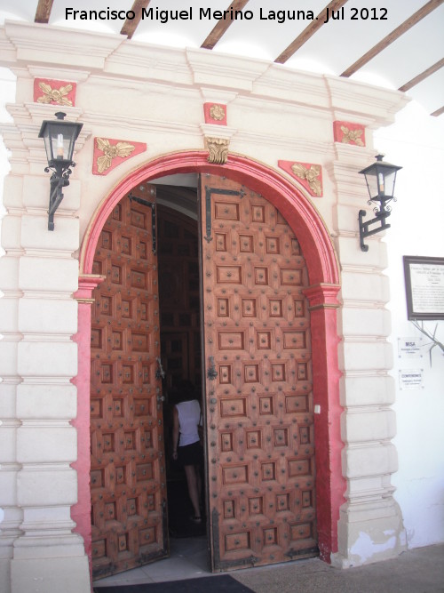 Santuario de Cortes - Santuario de Cortes. Puerta