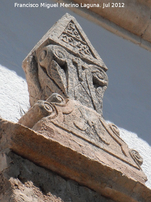 Santuario de Cortes - Santuario de Cortes. Pinculo del contrafuerte