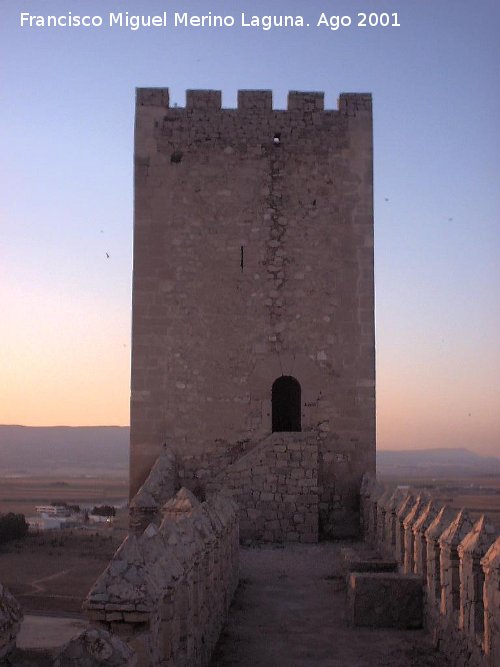 Castillo de Almansa - Castillo de Almansa. Torre del Homenaje