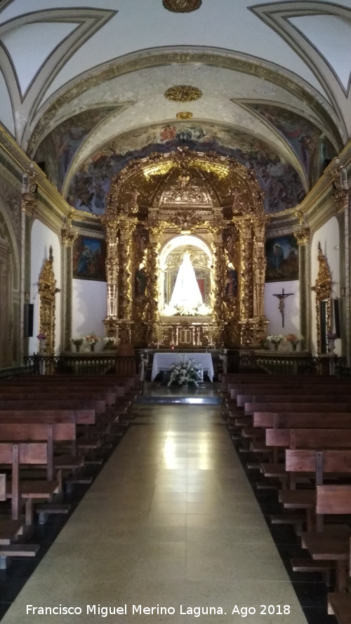 Santuario de Ntra Sra de Beln - Santuario de Ntra Sra de Beln. Interior