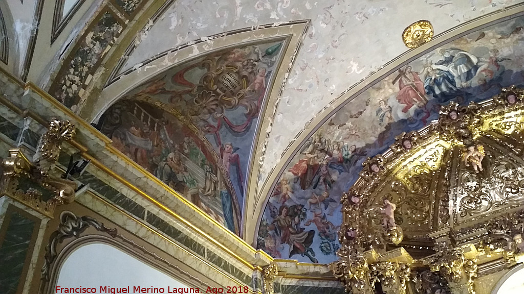 Santuario de Ntra Sra de Beln - Santuario de Ntra Sra de Beln. Frescos