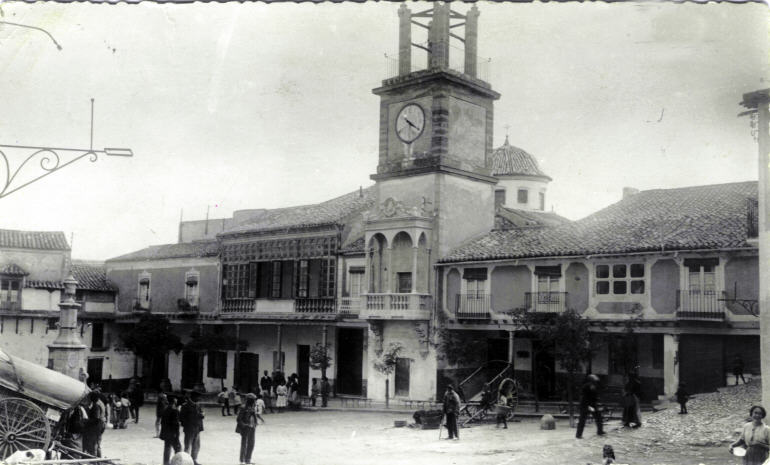 Plaza de La Mancha - Plaza de La Mancha. 1934