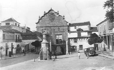 Plaza de La Mancha - Plaza de La Mancha. Foto antigua