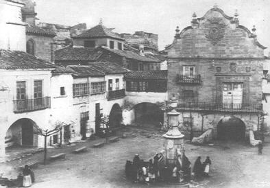 Plaza de La Mancha - Plaza de La Mancha. Foto antigua