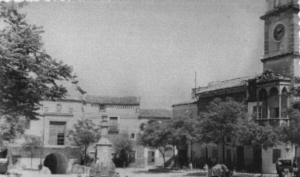 Plaza de La Mancha - Plaza de La Mancha. Foto antigua