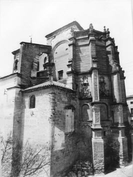 Iglesia de Santa Mara del Salvador - Iglesia de Santa Mara del Salvador. Foto antigua