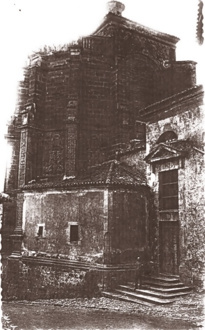 Iglesia de Santa Mara del Salvador - Iglesia de Santa Mara del Salvador. Foto antigua