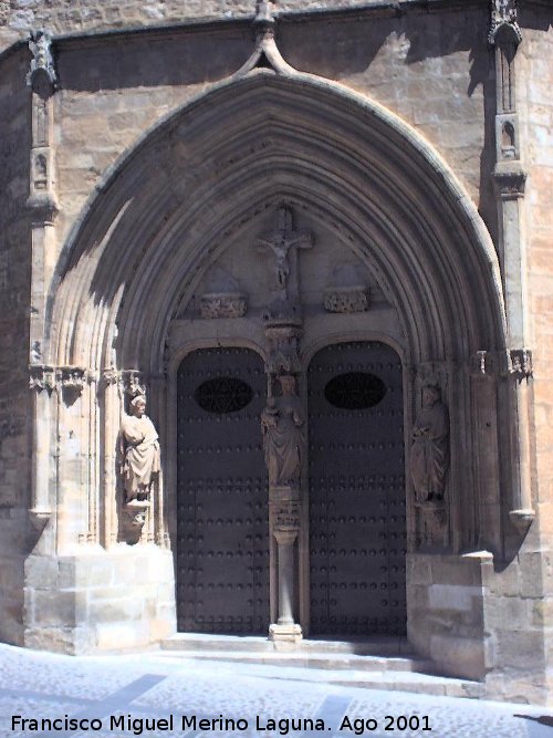 Iglesia de Santa Mara del Salvador - Iglesia de Santa Mara del Salvador. Portada