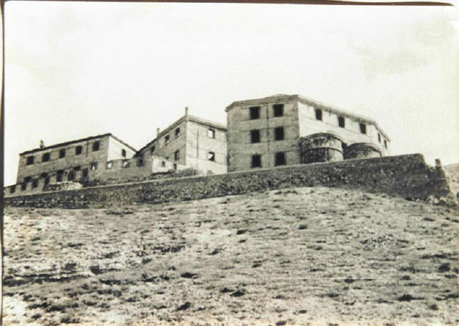 Castillo de Chinchilla de Montearagn - Castillo de Chinchilla de Montearagn. Foto antigua. Penal