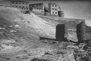 Castillo de Chinchilla de Montearagn - Castillo de Chinchilla de Montearagn. Foto antigua. Penal