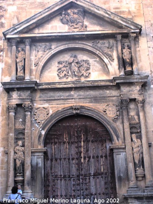 Iglesia de la Asuncin - Iglesia de la Asuncin. Portada renacentista
