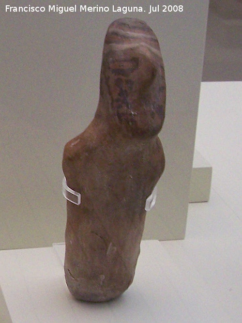 Museo de Arte Precolombino Felipe Orlando - Museo de Arte Precolombino Felipe Orlando. Figura. Cultura Chancay. 1100 - 1500 d.C.