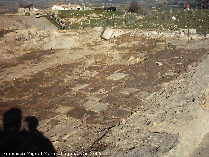 Yacimiento arqueolgico Ronda la Vieja - Yacimiento arqueolgico Ronda la Vieja. Solera