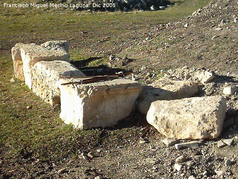 Yacimiento arqueolgico Ronda la Vieja - Yacimiento arqueolgico Ronda la Vieja. Friso