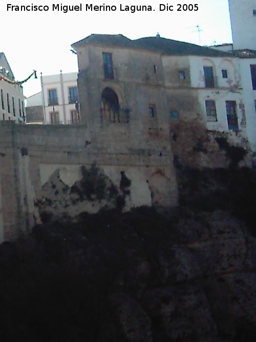 Casa de los Arcos - Casa de los Arcos. Vista desde el Tajo