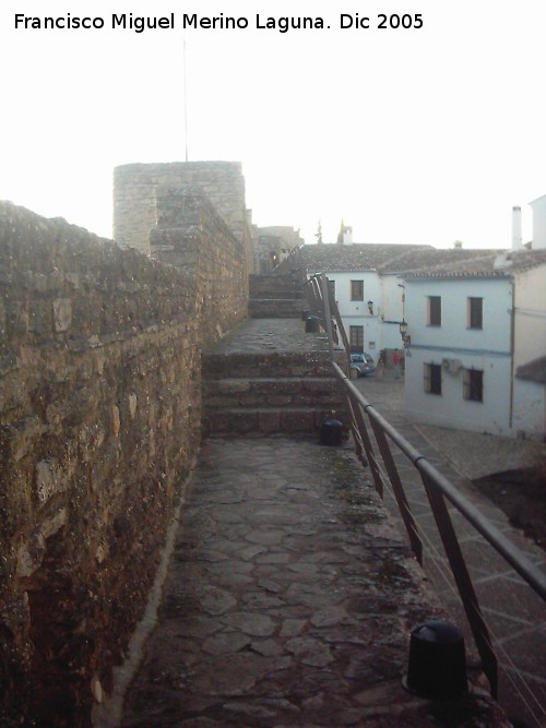 Murallas de Ronda - Murallas de Ronda. Murallas de Almocbar. Adarve