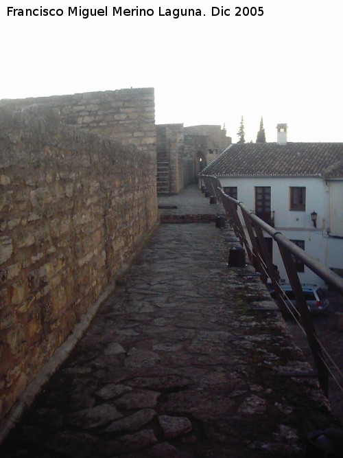 Murallas de Ronda - Murallas de Ronda. Murallas de Almocbar. Adarve