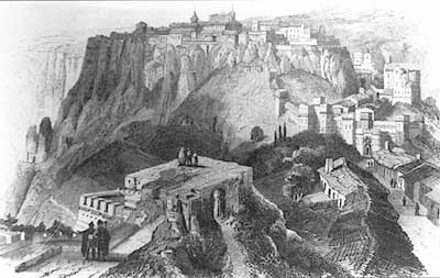 Puerta de los Molinos - Puerta de los Molinos. Dibujo antiguo