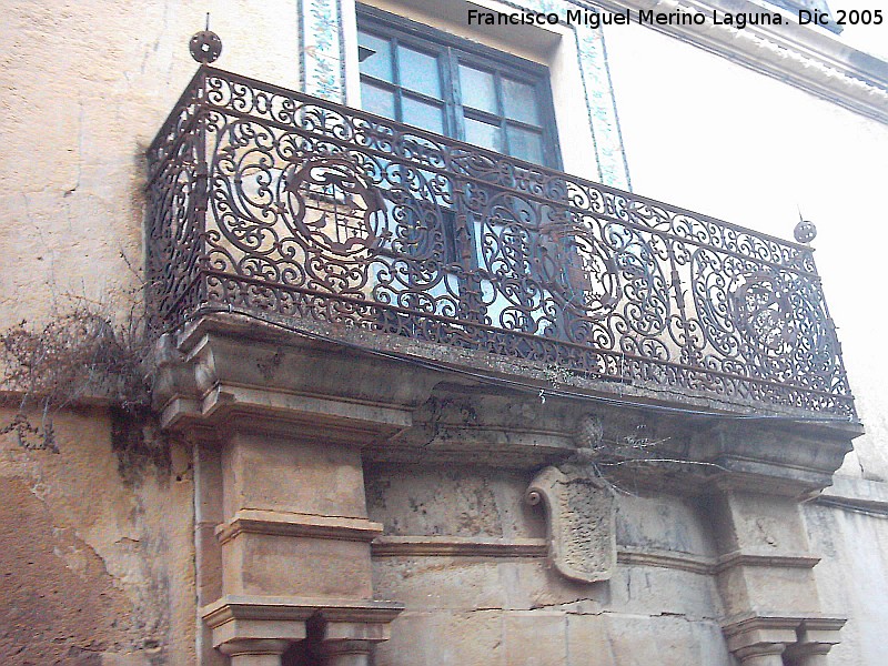 Palacio del Rey Moro - Palacio del Rey Moro. Balcn