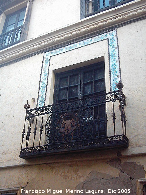 Palacio del Rey Moro - Palacio del Rey Moro. Balcn