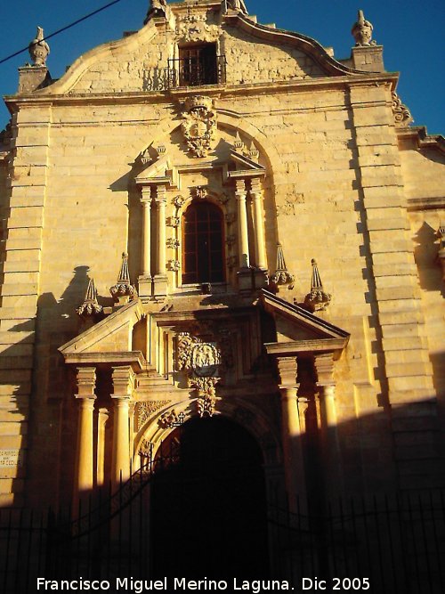 Iglesia de Santa Cecilia - Iglesia de Santa Cecilia. Portada