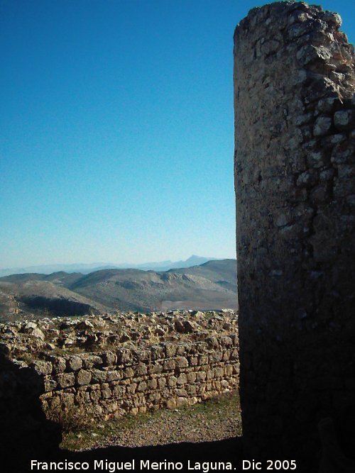 Castillo de la Estrella - Castillo de la Estrella. Barbacana