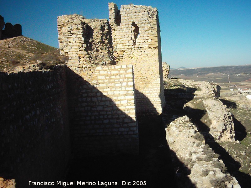 Castillo de la Estrella - Castillo de la Estrella. Murallas y barbacana