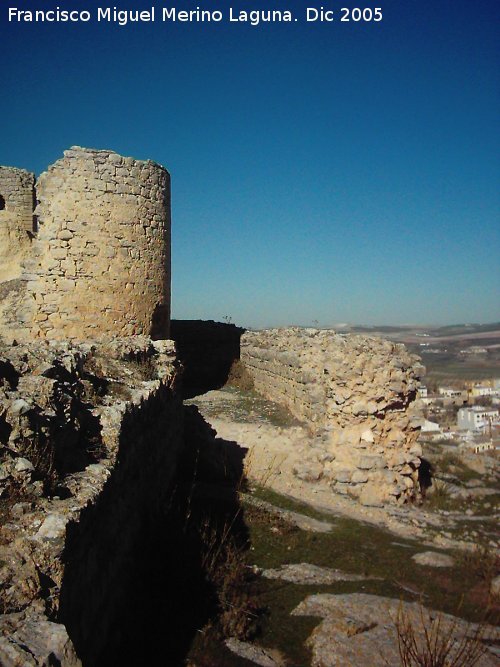 Castillo de la Estrella - Castillo de la Estrella. Barbacana