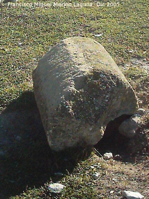 Castillo de la Estrella - Castillo de la Estrella. Columna