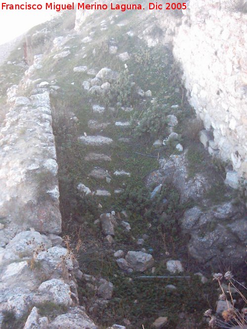 Castillo de la Estrella - Castillo de la Estrella. Escaleras