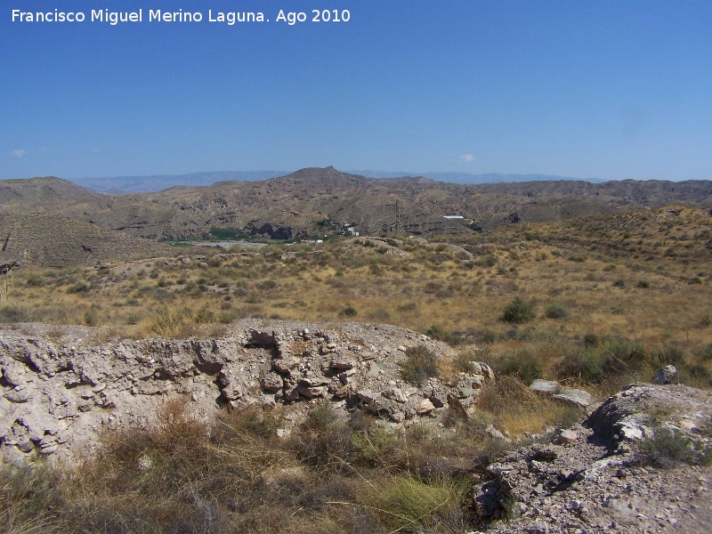 Los Millares. Necrpolis - Los Millares. Necrpolis. Dolmen 10 sin excavar