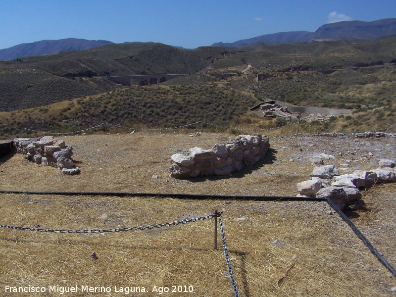 Los Millares. Conjunto de Cabaas de A. Arribas - Los Millares. Conjunto de Cabaas de A. Arribas. Cabaa de la izquierda